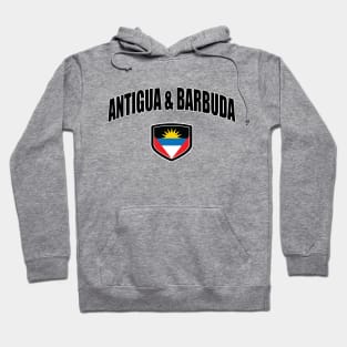 Antigua and Barbuda National Flag Shield Hoodie